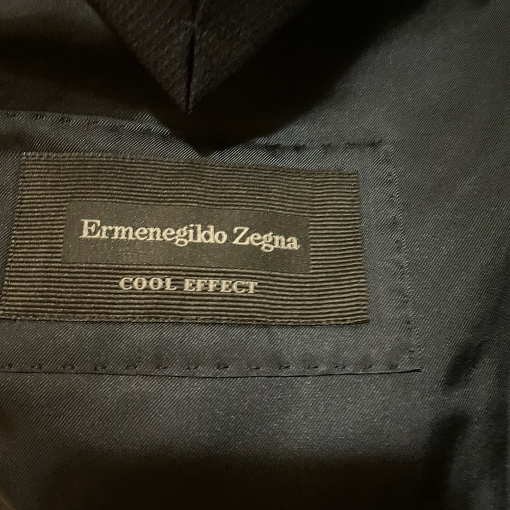 Men’s Ermenegildo Zegna Navy Sports Coat View 4